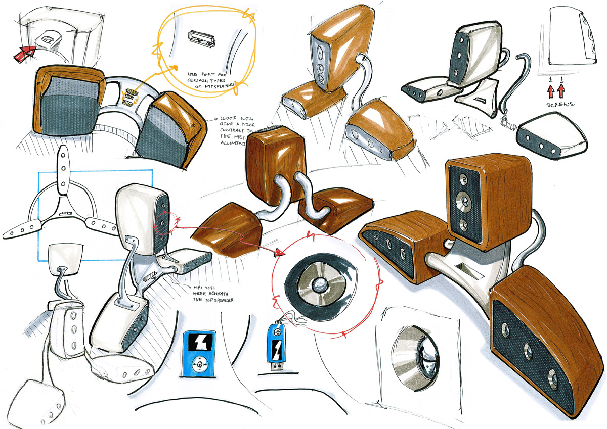 Product Sketches on Behance